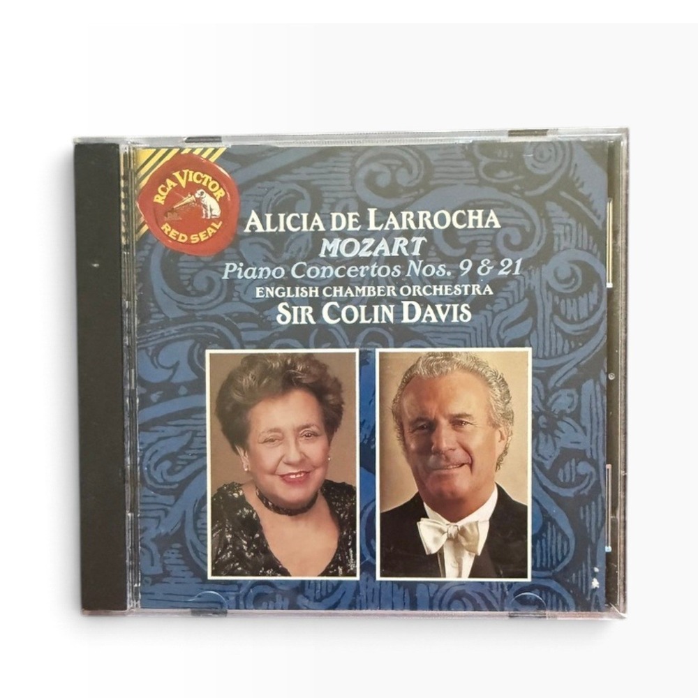Mozart Piano Concertos 9 & 21 Alicia de Larrocha Colin Davis RCA CD 60825-2-RC